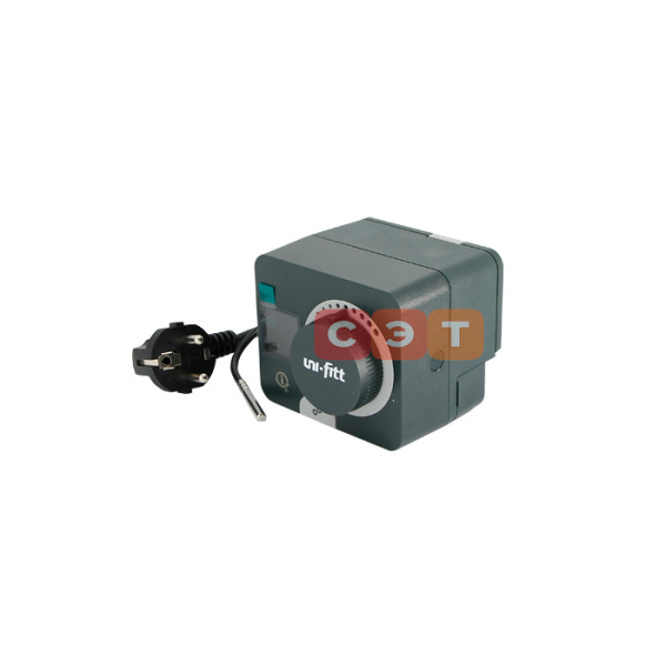 Привод для клапана с контроллером постоянной температуры 230 V, 6 Нм, 120сек  UNI-FITT